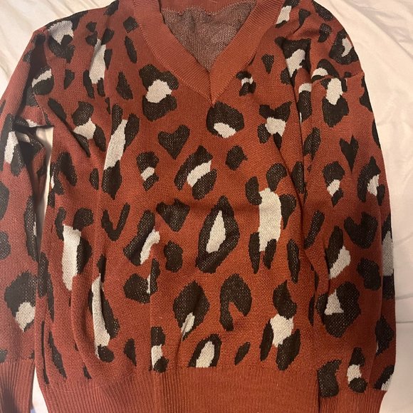 Leopard Print Sweater! - Picture 1 of 1